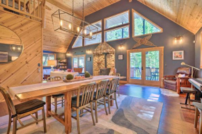 Mod Alpine Cabin with Hot Tub, Game Room and Fire Pit!